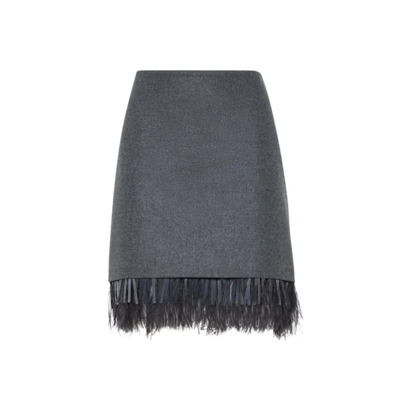 Brunello Cucinelli Couture Zipped Mini Skirt-0