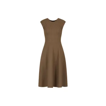 ARMANI EXCHANGEAE Sleeveless Dress Women's Tan