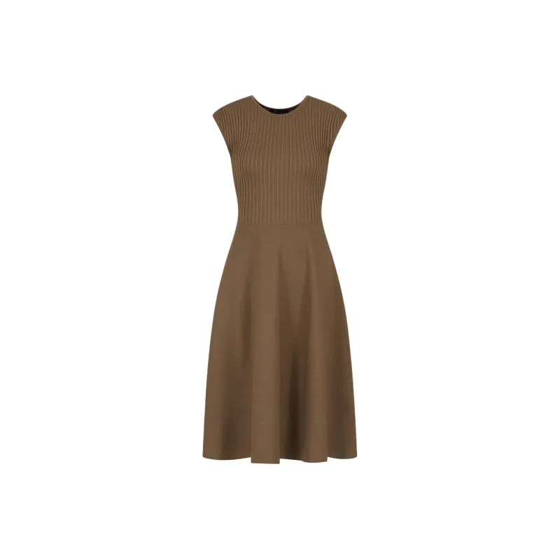 ARMANI EXCHANGEAE Sleeveless Dress Women's Tan-0