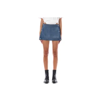 Y/Project Denim Shorts Women's Dark Blue