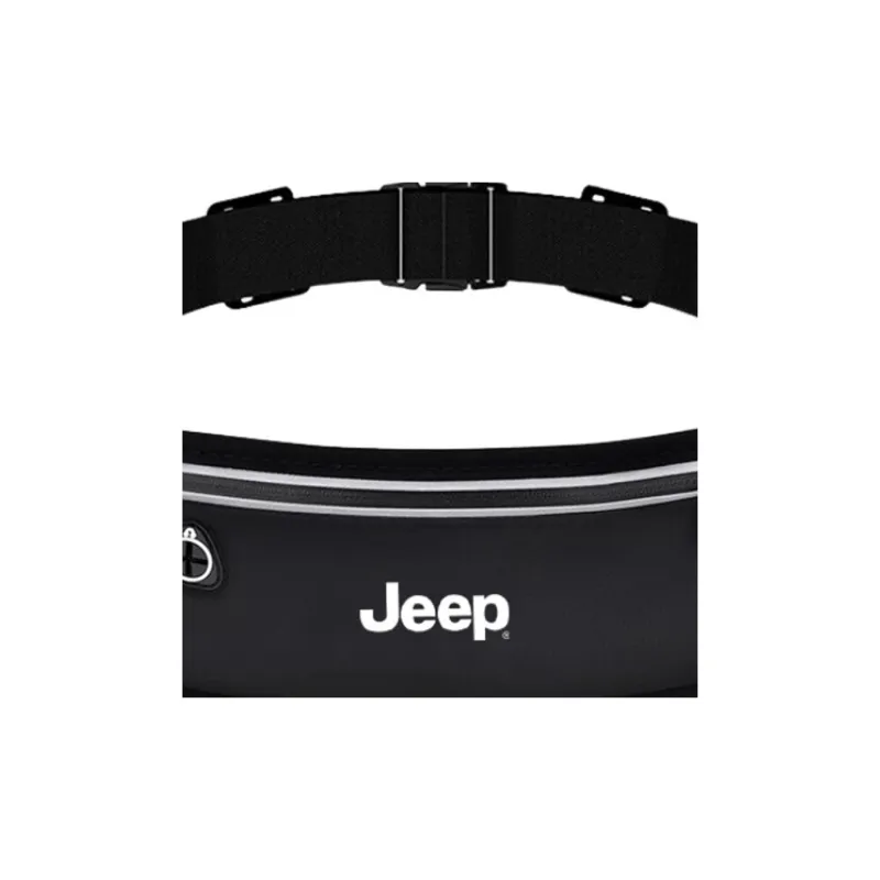 Jeep Polyamide Fanny Pack Regular Unisex Black-1