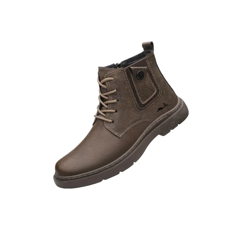 British Knights Ankle Boots Men's Khaki-2