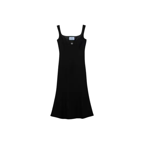 DIESEL D Martel V Neck Midi Dress
