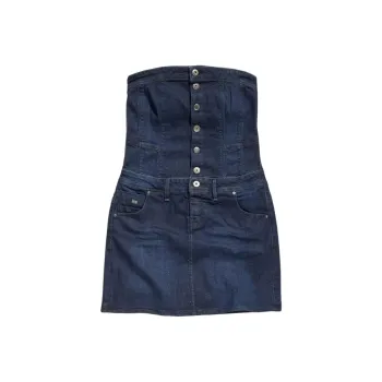 G-STAR RAW Sleeveless Dress Women's Dark Color Denim