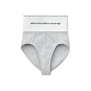 alexander wang SS21 Women's Logo Sports Underwear Grey