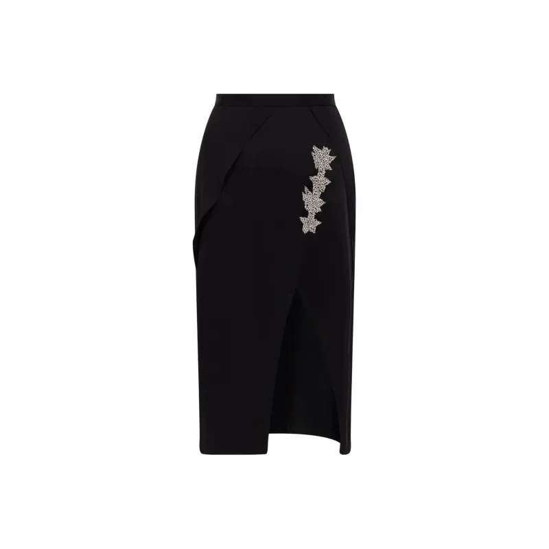 Christopher Kane Casual Long Skirts Women's Black-0