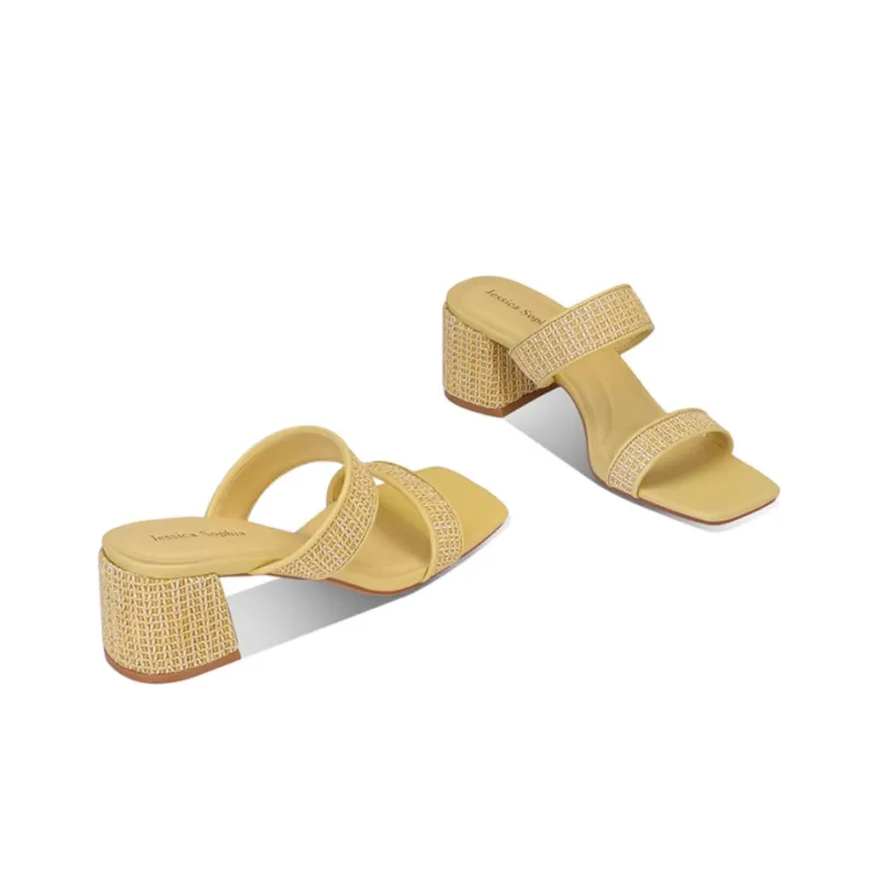 JESSICA SOPHIA Rubber Sole Odor Resistant Slide Slippers Women's-1