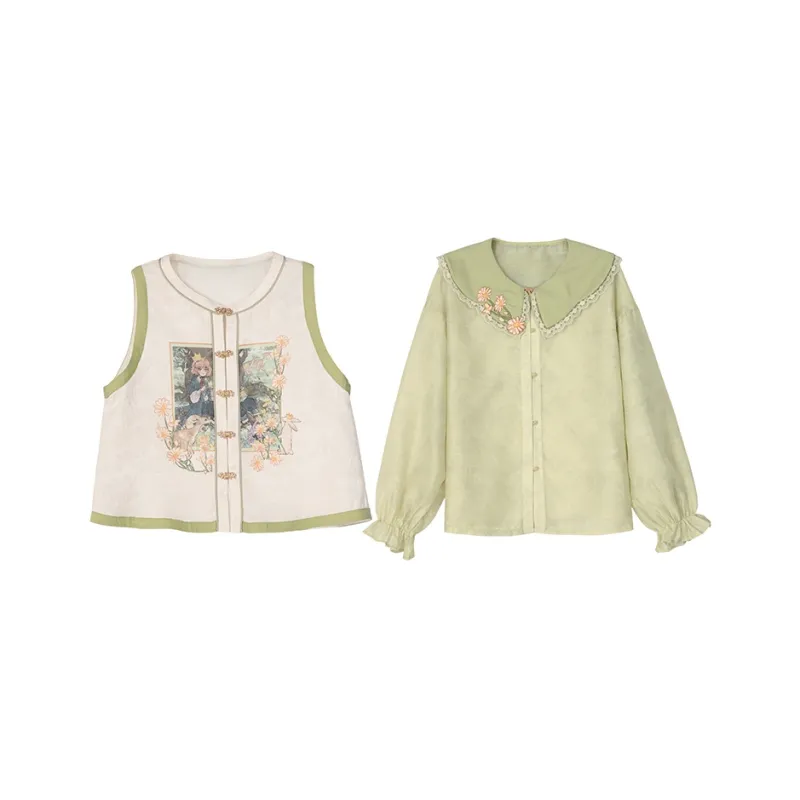 SNBL Two Piece Skirt Sets Women's-1