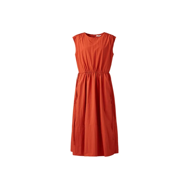UNIQLO C Collection Sleeveless Dresses Women's Orange-0