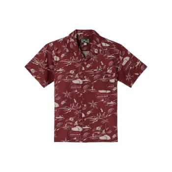 MONTBELL Shirts Men Burgundy