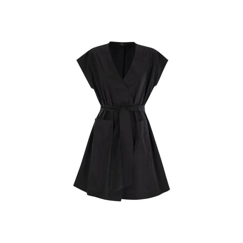 WEEKEND MaxMara Sleeveless Dress Women's Black-0