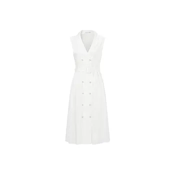RARE Sleeveless Dress Women's White