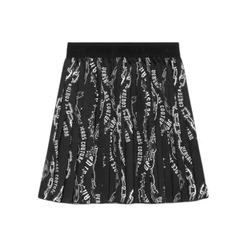 VERSACE JEANS COUTURE Casual Short Skirts Women's Black