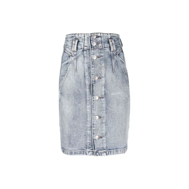 ISABEL MARANT Denim Short Skirts Women's Blue-0