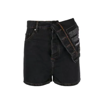 Y/Project Denim Shorts Women's Black
