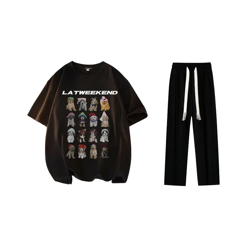 LA'T.WEEKEND Casual Sportswear Unisex-2