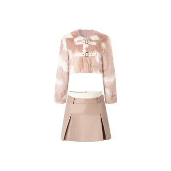 AooRaa Two Piece Skirt Sets Women's