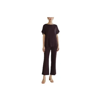HUBBISH Casual Suit Women's Purple