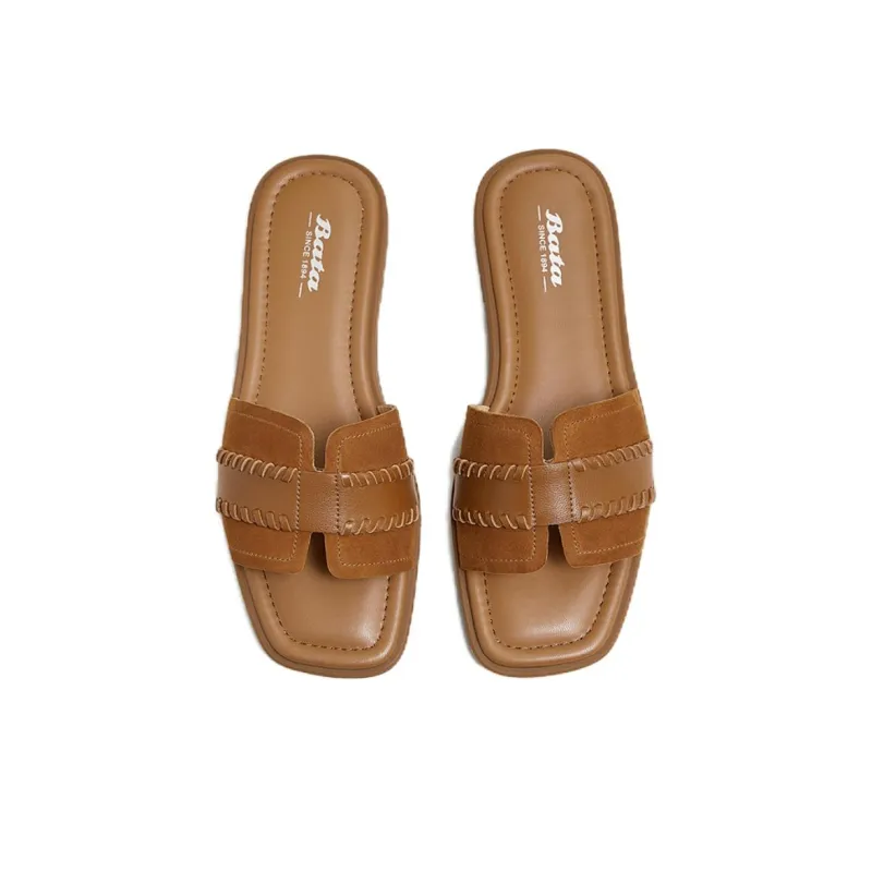 BATA Rubber Sole Slide Slippers Women's-6