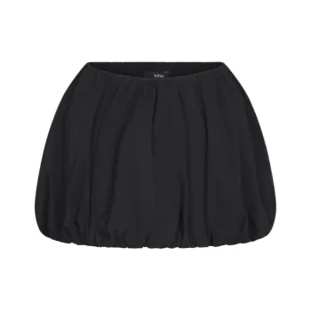 Khy SS24 DROP 007 Poplin Bubble Mini Skirt Casual Short Skirts Women's Black