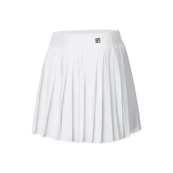 FILA SS24 Casual Short Skirts Women's Bright White