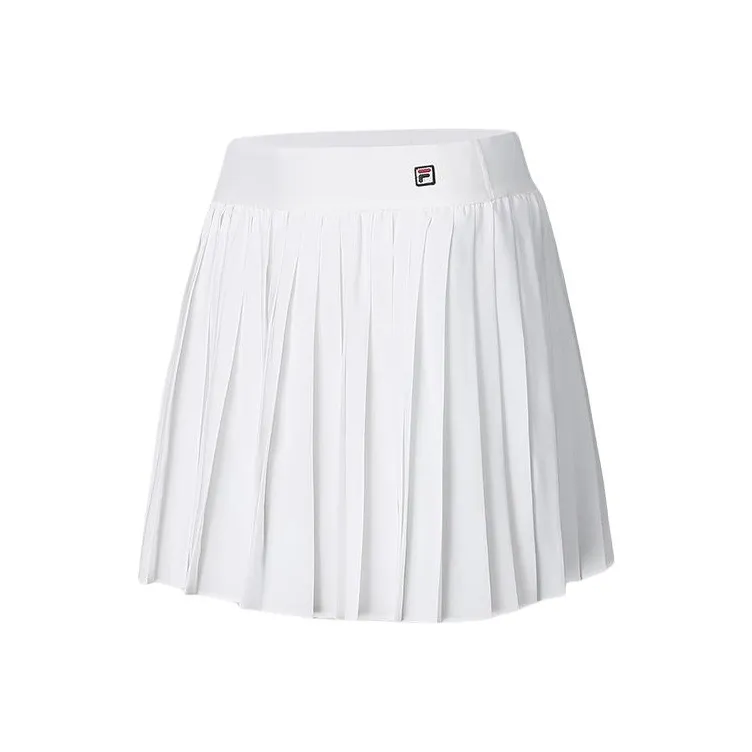 FILA SS24 Casual Short Skirts Women's Bright White-0