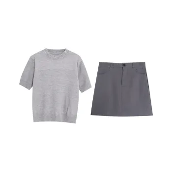 HAPG Two Piece Skirt Sets Women's