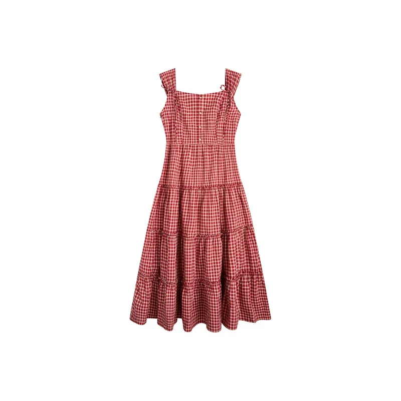 ZIHAN Slip Dresses Women's-5