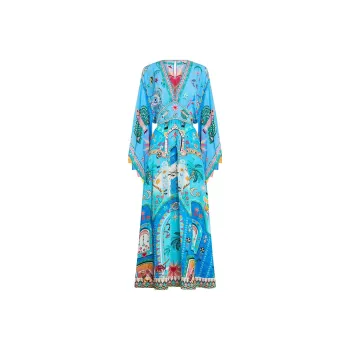 Camilla Wide sleeve Midi Dress