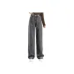Smoke Gray Thickened and Fleece-Lined