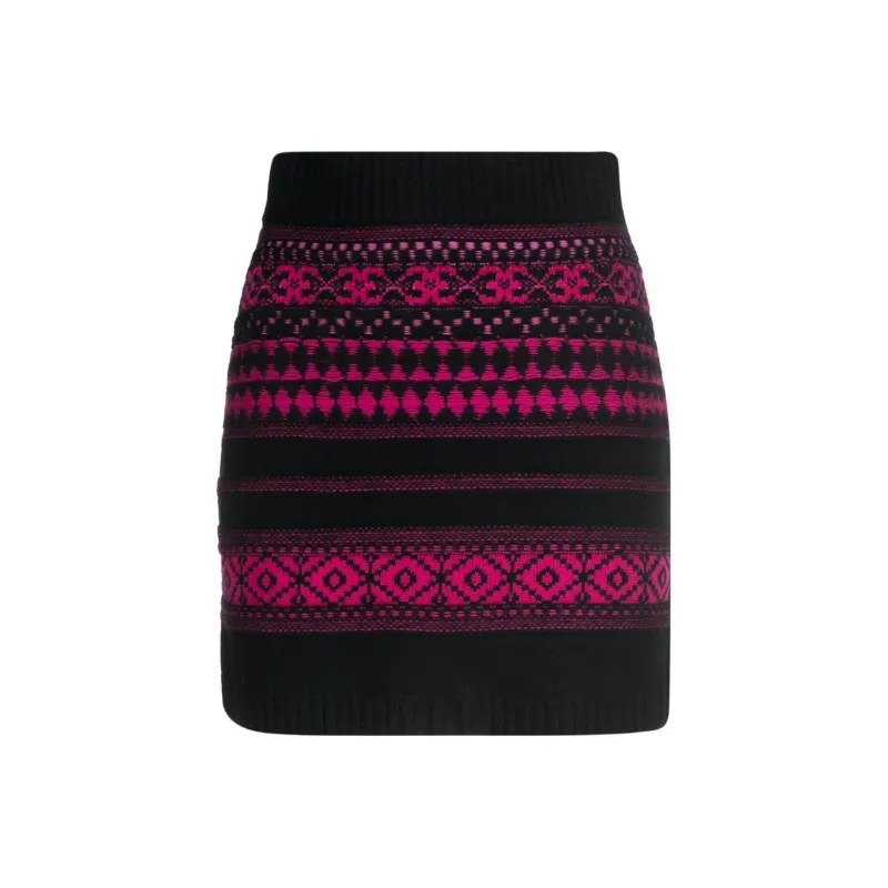 Sonia Rykiel Fair-isle Intarsia-knit Skirt-0