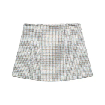ZARA Casual Short Skirts Women's Multicolor