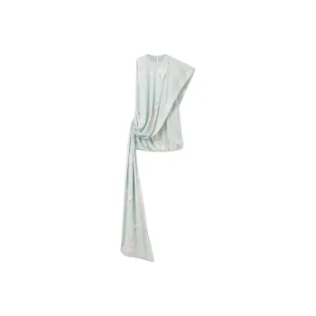 Stella McCartney SS25 Sleeveless Dress Women's Blue