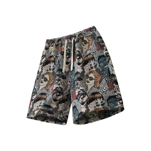 ROBINHOOD Casual Shorts Women's Embroidery Person