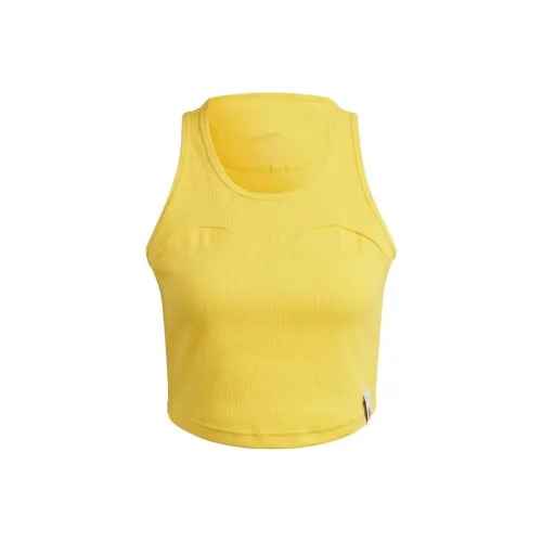Adidas Lounge Sleeveless Sports Shirts Women's Gold