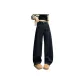 Dark Blue Fleece-Lined Extended Length