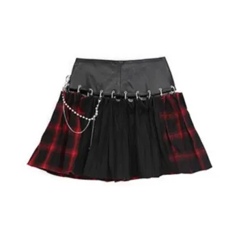 BOY BY BOY Casual Short Skirts Women's Red