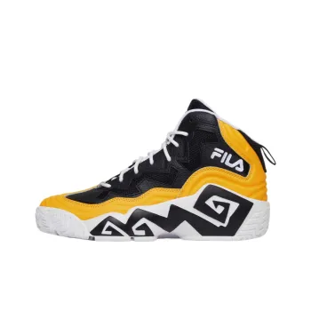 FILA MB Free Guard High Top Basketball Shoes Men's Yellow