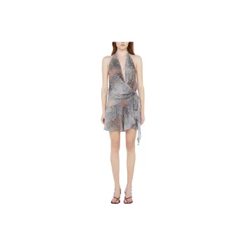 BEC+BRIDGE MALAYA MINI DRESS Slip Dresses Women's Skyfire Ombre/Skyfire Gradient Color