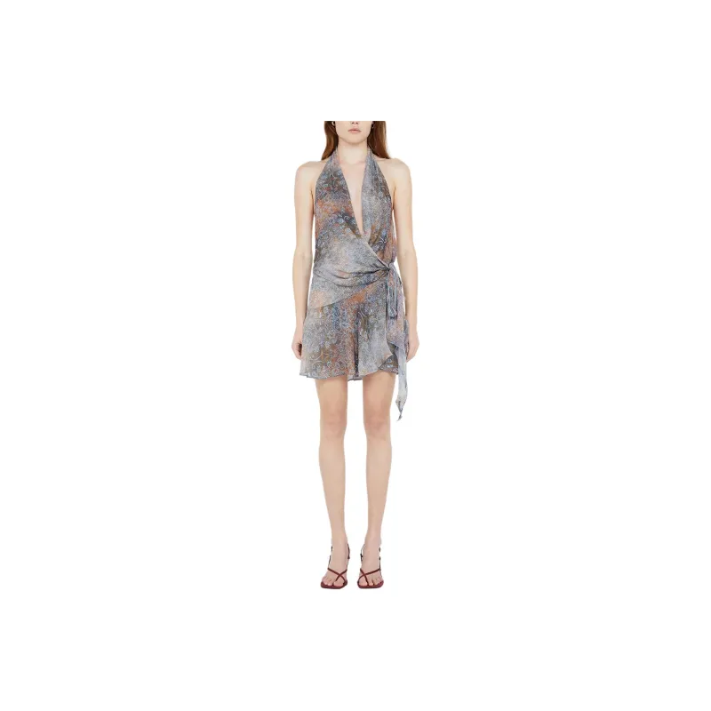BEC+BRIDGE MALAYA MINI DRESS Slip Dresses Women's Skyfire Ombre/Skyfire Gradient Color-0