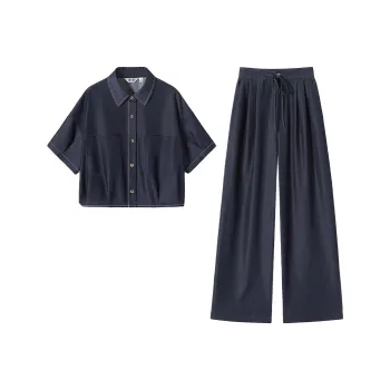 TOUCH Casual Suit Women's Navy Blue