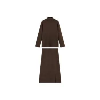 Demana Skirt Set Women's Dark Coffee