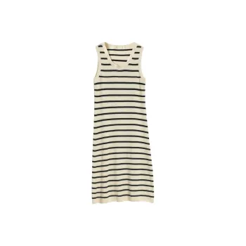 Mambe Sleeveless Dress Women's Beige