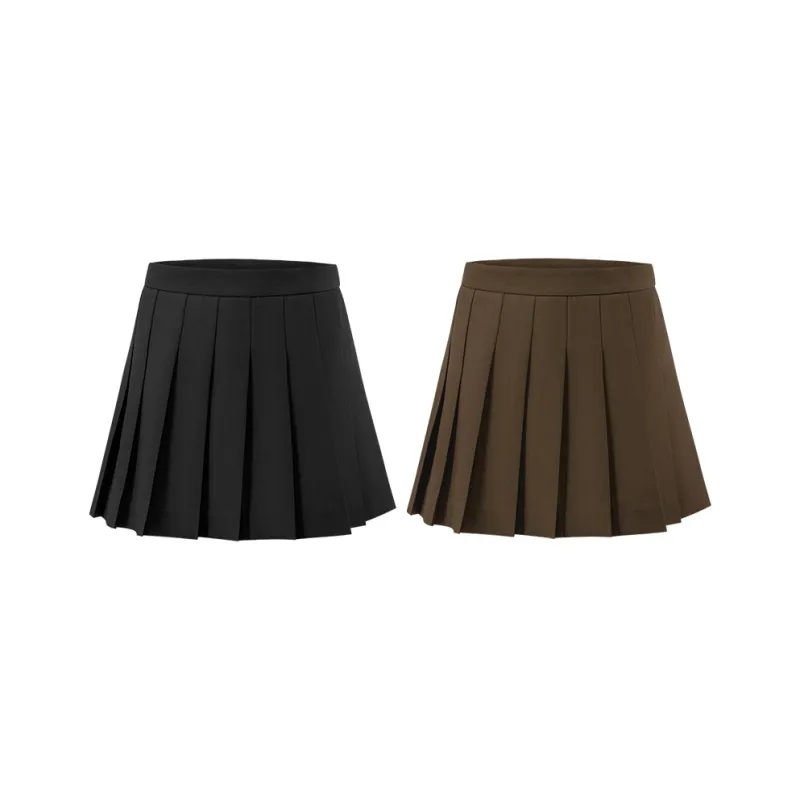 XIAOYEHEZI Pleated Skirt Women's-4