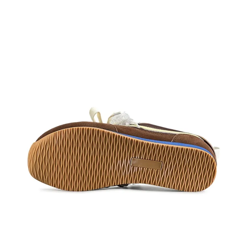 LuzaoT SUPER DRAG Low Top Casual Shoes Women's Brown-5