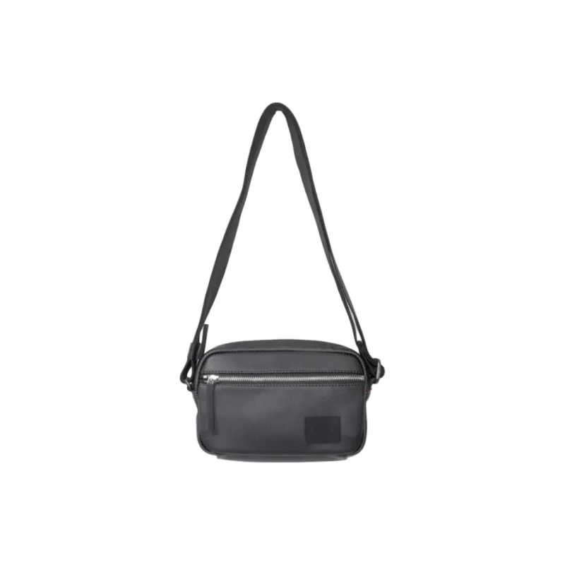 HUGO BOSS Synthetic Leather Shoulder Bag Regular Men's Black-0