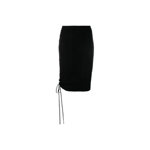 OFF WHITE Vanise Lace Up Detailed High Waist Skirt