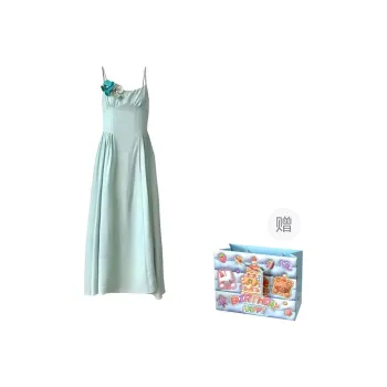 WOWI KCKS Slip Dress Women's Blue Green