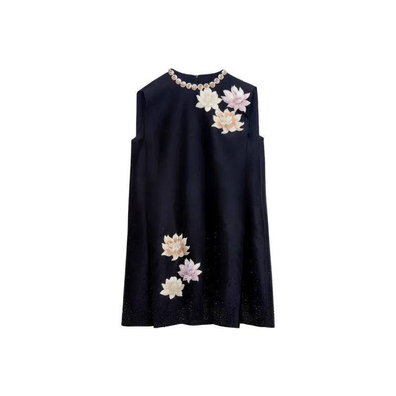 TCH Sleeveless Dress Women's Black-0