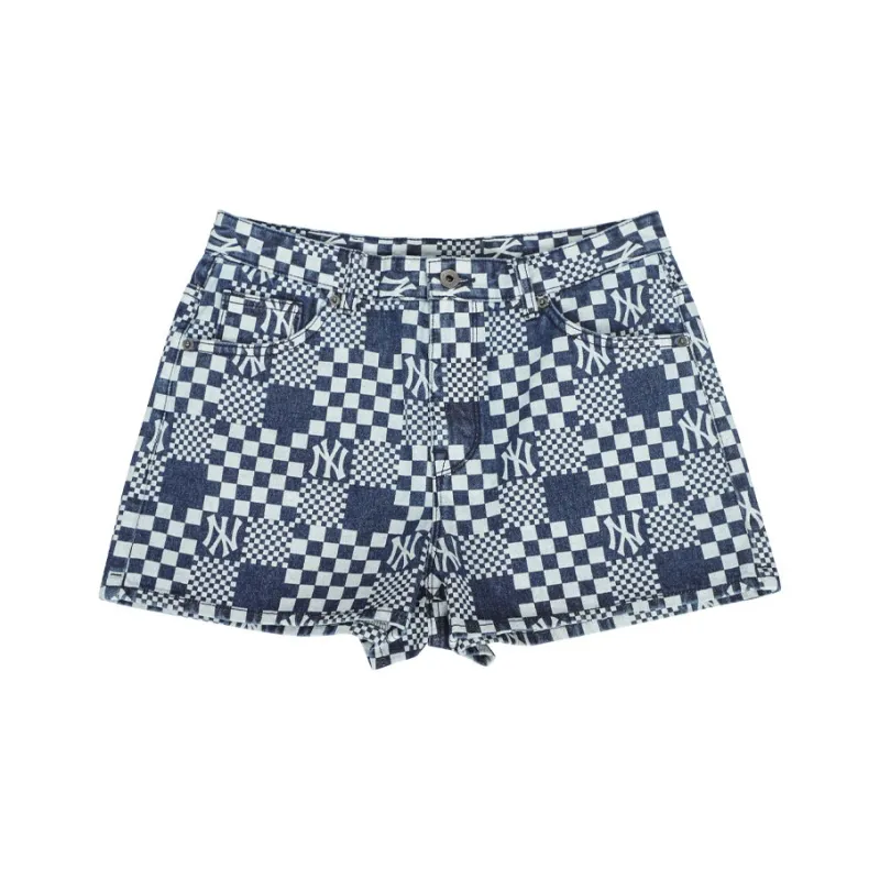 MLB Denim Shorts Women's Blue-0